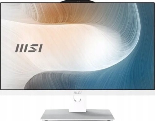 MSI AIO Modern AM242P 12M-1249XEU i3-1215U 23.8" IPS LED FHD Non-Touch Anti-Glare 8GB SSD512GB M.2 AX211 WiFi 6E NoOS WHITE - 2331205