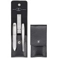 Zestaw do manicure ZWILLING 97119-004-0 Twinox – czarne, skórzane etui, 3 elementy - 1890223