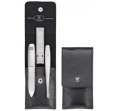 Zestaw do manicure ZWILLING 97119-004-0 Twinox – czarne, skórzane etui, 3 elementy - 748908