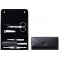 Zestaw do manicure Zwilling Classic Inox – skórzane etui, 5 elementów - Czarny - 2211039