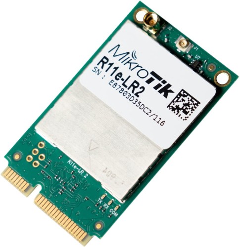 MikroTik R11e-LR2 | Karta miniPCI-e | 2,4GHz - 2335441