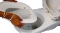 Przenośny i składany bidet na ubikację - 1916573