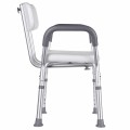 Taboret prysznicowy z oparciem i uchwytami - 2280226