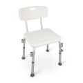 Taboret prysznicowy z oparciem i uchwytami - 1948101