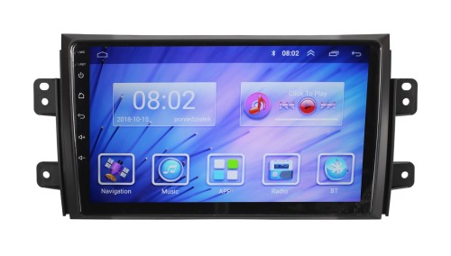 RADIO NAWIGACJA SUZUKI SX4 FIAT SEDICI 2006-2013 - 2212915