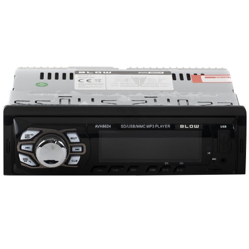 Radioodtwarzacz BLOW AVH-8624 AVH-8624 (Bluetooth, USB + AUX + karty SD) - 1050201