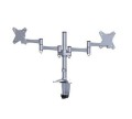 Neomounts FPMA-D1330DSILVER uchwyt / stojak do monitorów 68,6 cm (27") Biurko Srebrny - 2332068