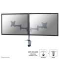 Neomounts FPMA-D1330DSILVER uchwyt / stojak do monitorów 68,6 cm (27") Biurko Srebrny - 2332064