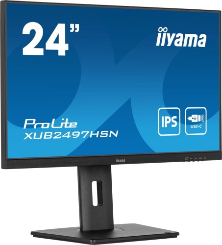 iiyama ProLite XUB2497HSN-B1 LED display 61 cm (24") 1920 x 1080 px Full HD Czarny - 2332221