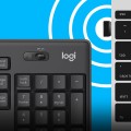 Zestaw LOGITECH MK295 920-009800 US Silent Wireless Combo USB QWERTY Amerykański międzynarodowy - 2336201