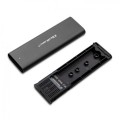 Obudowa/kieszeń Qoltec do dysków M.2 SATA SSD | NGFF | USB typ C - 1531724