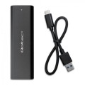 Obudowa/kieszeń Qoltec do dysków M.2 SATA SSD | NGFF | USB typ C - 1531722