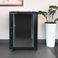 Szafa RACK Qoltec 19" | 15U | 600 x 600 x 855 | Stalowa obudowa - 2008494