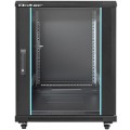 Szafa RACK Qoltec 19" | 15U | 600 x 600 x 855 | Stalowa obudowa - 2008495