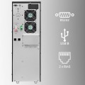 Zasilacz awaryjny UPS Qoltec 6kVA | 6000W | Power Factor 1.0 | LCD | EPO | USB | On-line - 1971992