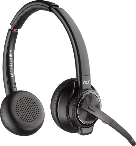 Poly Savi 8220-M Office Stereo DECT 1880-1900 MHz Headset EMEA - INTL English Loc  Euro plug - 2245002