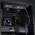 Chłodzenie wodne Chieftec Iceberg 240 Dark CLC-240-BLK 2x120mm PWM - 2338395