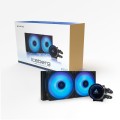 Chłodzenie wodne Chieftec Iceberg 240 CLC-240-RGB 2x120mm PWM - 2338406