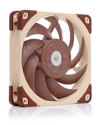Noctua NF A12x25 5V PWM Obudowa komputera Wentylator 12 cm Beżowy, Czerwony - 2338491