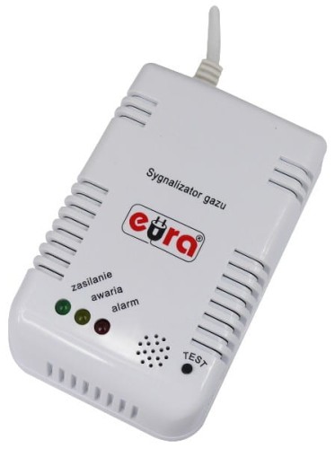 Czujnik gazu ziemnego EURA GD-00A2 GS-860 230V LPG CNG z przewodem - 1888715