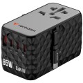 Adapter podróżny Verbatim Charge 'n' Travel GaN III globalny 4xUSB-C PD 3.0 QC 4+ 70W, 1xUSB-A QC 4+ 60W - 2339512