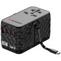 Adapter podróżny Verbatim Charge 'n' Travel GaN III globalny 4xUSB-C PD 3.0 QC 4+ 70W, 1xUSB-A QC 4+ 60W - 2339513
