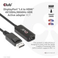 I/O ADAPTER DP TO HDMI/ACTIVE M/F CAC-1088 CLUB3D - 2339536