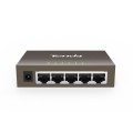 Tenda TEG1005D łącza sieciowe Nie zarządzany Gigabit Ethernet (10/100/1000) Szary - 2339893