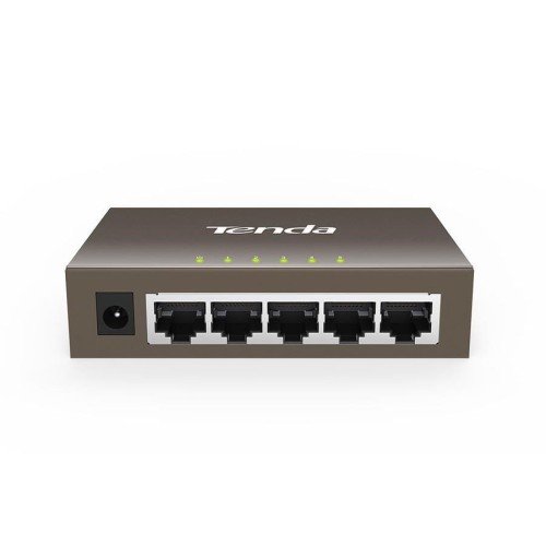 Tenda TEG1005D łącza sieciowe Nie zarządzany Gigabit Ethernet (10/100/1000) Szary - 743910