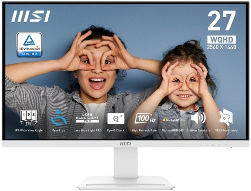 Monitor MSI 27" PRO MP273QW E2 IPS QHD 100Hz 2xHDMI DP głośniki - 2250242