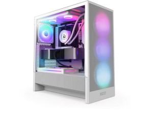 NZXT OBUDOWA H5 FLOW RGB MIDI TOWER Z OKNEM BIAŁA