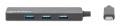 HUB USB 3.0 USB-C na  4X USB-A USB 3.2 Gen1 - 2343343