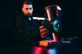 Stojak na słuchawki SureFire Vinson N2 Dual Balance Gaming RGB MF 2xUSB 3.0 USB-C Red - 2343663
