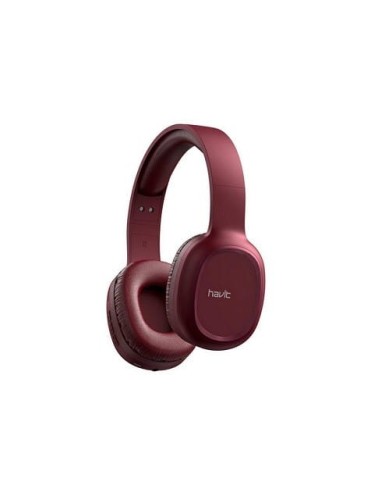 Słuchawki bezprzewodowe nauszne Havit H2590BT Pro (czerwony) - 2343800