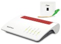 FRITZ!Box 5590 Fiber router bezprzewodowy Gigabit Ethernet Dual-band (2.4 GHz/5 GHz) Biały - 2344342