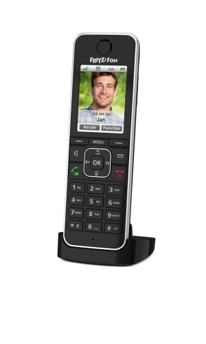 FRITZ!Fon 20002964 C6 Black Telefon w systemie DECT Nazwa i identyfikacja dzwoniącego Czarny - 2333783