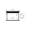 Overmax Automatic Screen 120 — podwieszany ekran do projektora - 2027745
