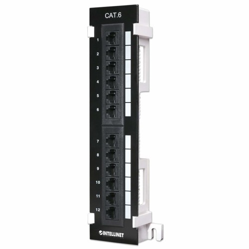 Patch panel 12 utp naścien C6 - 2254760