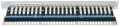 Patch panel 1U Cat5e STP, 24 porty RJ45, szary - 2345089