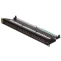 Patch panel 19" Netrack 24-porty kat. 6A FTP wyposażony - 2345121