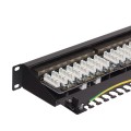 Patch panel 19" Netrack 24-porty kat. 6A FTP wyposażony - 2345118