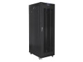 SZAFA INSTALACYJNA RACK STOJĄCA 19" 27U 800X1200 CZARNA DRZWI PERFOROWANE LCD LANBERG (FLAT PACK) - 2345154