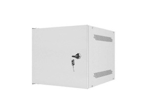 LANBERG SZAFA WISZĄCA RACK 10" 4U 280X310 SZARA, DRZWI METALOWE (FLAT PACK) WF10-2304-00S