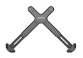 Uchwyt na laptopa 11-17" z mocowaniem VESA regulowany - 2346390