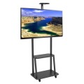 Techly ICA-TR33 uchwyt do tablic informacyjnych 177,8 cm (70") Czarny - 1464381