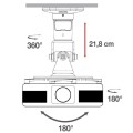 Uchwyt do projektora 22cm sufitowy obrotowy czarny - 2346477