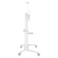 Stojak mobilny TV 70-120" do 140kg regulowany 2 półki - 2346556