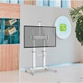Stojak mobilny TV 70-120" do 140kg regulowany 2 półki - 2346558