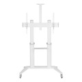 Stojak mobilny TV 70-120" do 140kg regulowany 2 półki - 2346555