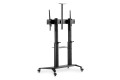 Stojak mobilny pojedynczy z półką i uchwytem na kamerę 1xLCD max. 120" max. 140kg - 2346563